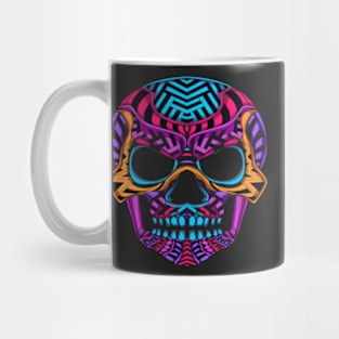 glow-color-skul-neon-art - Gifts Mug